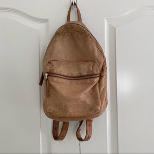 BAGGU Leather Mini Backpack